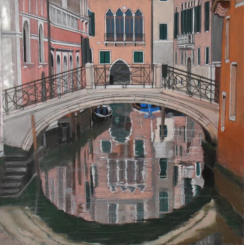 pont de venise2.jpg - Pastel Format/ Size 40x40